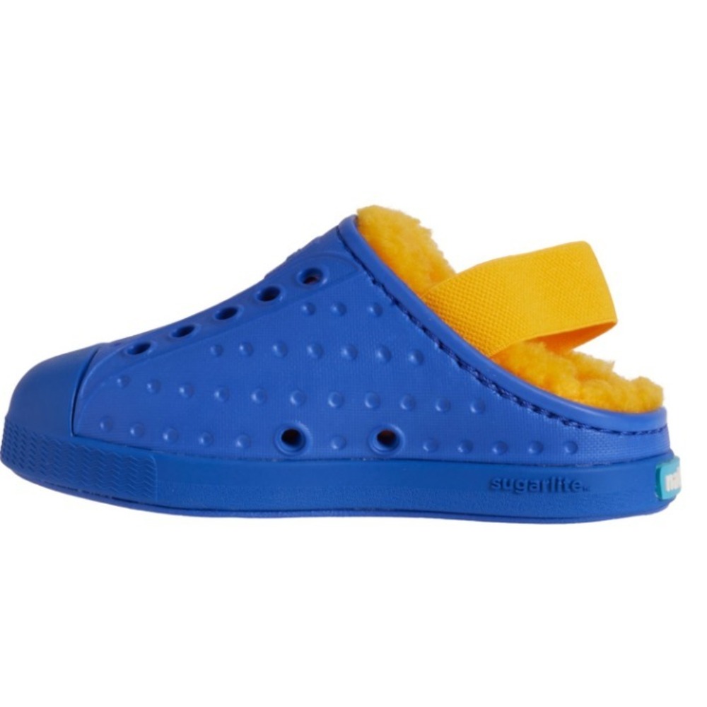 Native Jefferson Cozy‎ Slip-On Shoes – Little Boys Size 8T, Gray Lightweight - Picture 5 of 6